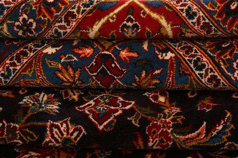Kashan Red Hand Knotted 117 X 192 Area Rug 100-25677 Image 6
