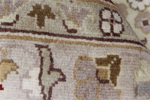 Kashmar Beige Hand Knotted 90 X 123 Area Rug 250-25678 Image 12