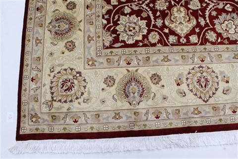 Kashmar Beige Hand Knotted 90 X 123 Area Rug 250-25678 Image 6