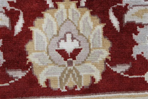 Kashmar Beige Hand Knotted 90 X 123 Area Rug 250-25678 Image 8