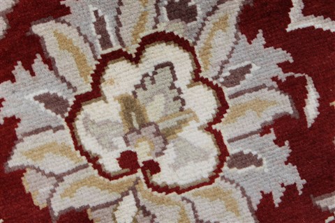 Kashmar Beige Hand Knotted 90 X 123 Area Rug 250-25678 Image 9