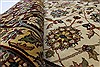 Kashan Beige Hand Knotted 90 X 118  Area Rug 250-25679 Thumb 9