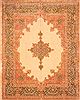 Kerman Beige Hand Knotted 1110 X 150  Area Rug 100-25684 Thumb 0