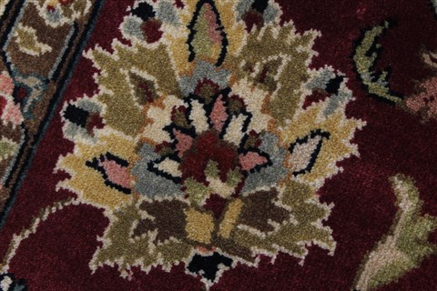 Kashan Beige Hand Knotted 89 X 1110  Area Rug 250-25686 Image 8