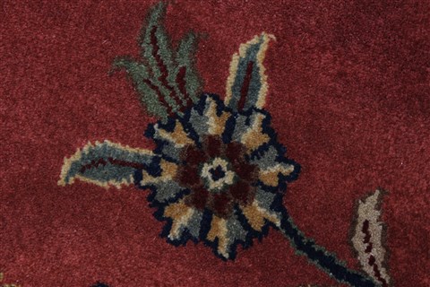 Sarouk Blue Hand Knotted 811 X 1111 Area Rug 250-25690 Image 8
