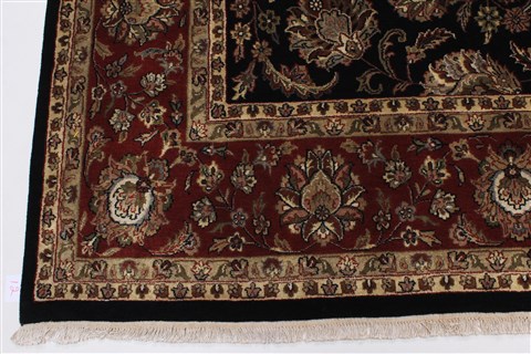 Kashan Beige Hand Knotted 90 X 124 Area Rug 250-25693 Image 10