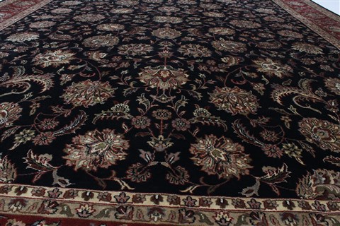 Kashan Beige Hand Knotted 90 X 124 Area Rug 250-25693 Image 8