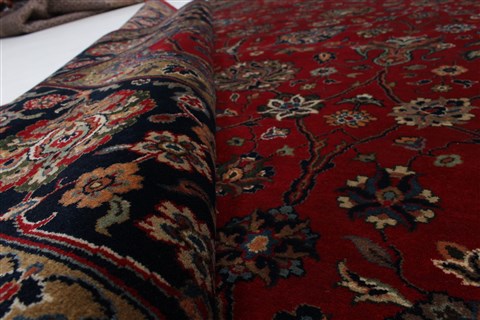 Kashmar Beige Hand Knotted 90 X 124 Area Rug 250-25694 Image 10