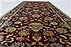 Kashan Beige Runner Hand Knotted 27 X 510  Area Rug 250-25704 Thumb 8