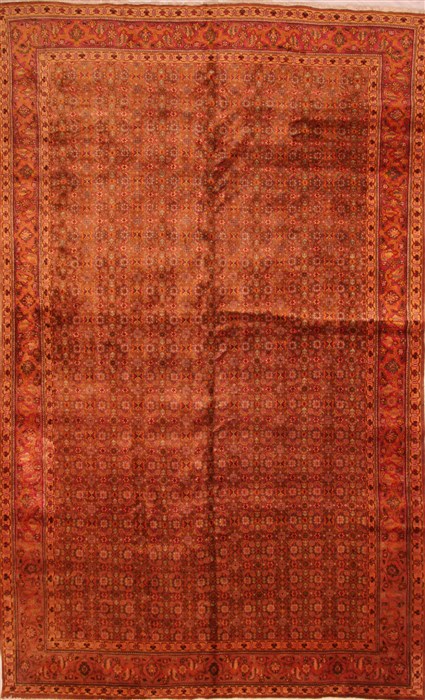 Tabriz Red Hand Knotted 910 X 161  Area Rug 100-25718 Image 0