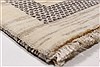 Modern Beige Runner Hand Knotted 27 X 61 Area Rug 250-25719 Thumb 5