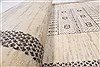 Modern Beige Runner Hand Knotted 27 X 61 Area Rug 250-25719 Thumb 9