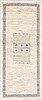 Modern Beige Runner Hand Knotted 27 X 61 Area Rug 250-25719 Thumb 0