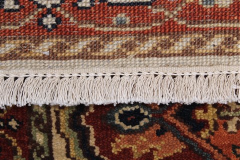 Serapi Beige Runner Hand Knotted 26 X 510 Area Rug 250-25729 Image 10