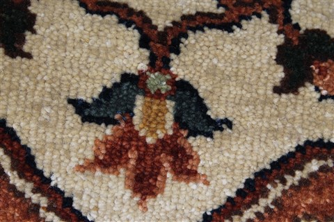 Serapi Beige Runner Hand Knotted 26 X 510 Area Rug 250-25729 Image 7