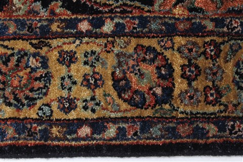 Tabriz Beige Runner Hand Knotted 26 X 61 Area Rug 250-25737 Image 1