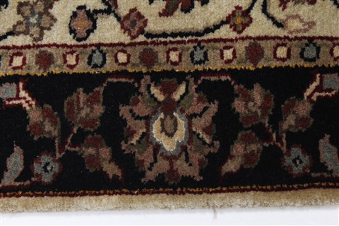 Kashmar Beige Runner Hand Knotted 28 X 60 Area Rug 250-25741 Image 2