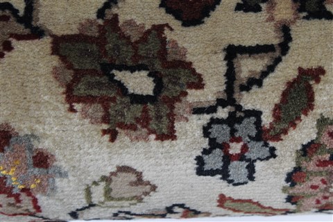 Kashmar Beige Runner Hand Knotted 28 X 60 Area Rug 250-25741 Image 6