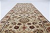 Kashmar Beige Runner Hand Knotted 21 X 62  Area Rug 250-25744 Thumb 1
