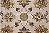 Kashan Beige Runner Hand Knotted 27 X 60 Area Rug 250-25774 Thumb 3
