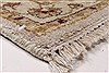 Kashan Beige Runner Hand Knotted 27 X 60  Area Rug 250-25774 Thumb 5