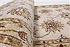 Kashan Beige Runner Hand Knotted 27 X 60 Area Rug 250-25774 Thumb 9