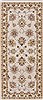 Kashan Beige Runner Hand Knotted 27 X 60 Area Rug 250-25774 Thumb 0