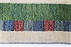 Gabbeh Beige Runner Hand Knotted 210 X 61 Area Rug 250-25775 Thumb 3