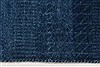 Gabbeh Blue Runner Hand Knotted 26 X 59  Area Rug 250-25777 Thumb 5