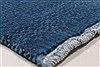 Gabbeh Blue Runner Hand Knotted 26 X 59  Area Rug 250-25777 Thumb 8