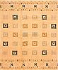 Gabbeh Beige Hand Knotted 83 X 100  Area Rug 100-25779 Thumb 0