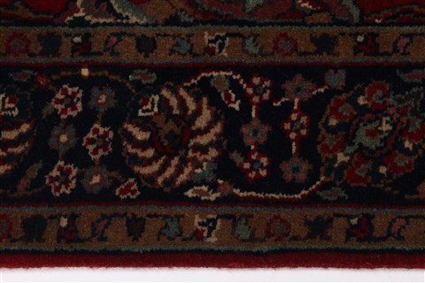 Tabriz Red Runner Hand Knotted 26 X 511 Area Rug 250-25781 Image 2