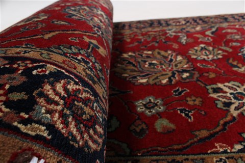 Tabriz Red Runner Hand Knotted 26 X 511 Area Rug 250-25781 Image 9
