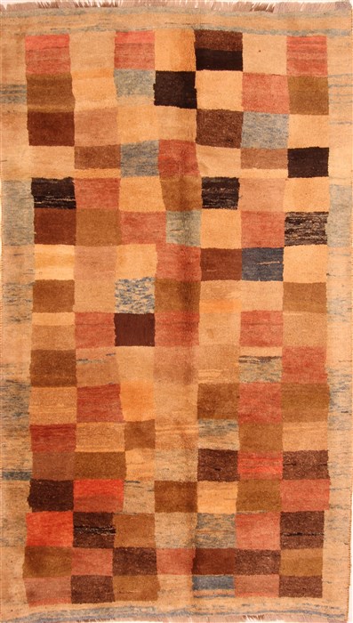 Gabbeh Multicolor Hand Knotted 510 X 102  Area Rug 100-25783 Image 0