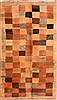 Gabbeh Multicolor Hand Knotted 510 X 102  Area Rug 100-25783 Thumb 0