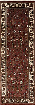Semnan Beige Runner Hand Knotted 2'1" X 5'10"  Area Rug 250-25784