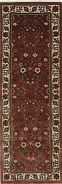 Semnan Beige Runner Hand Knotted 2'1" X 5'10"  Area Rug 250-25784