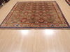 Gabbeh Brown Square Hand Knotted 75 X 77  Area Rug 100-25785 Thumb 1