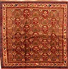 Gabbeh Brown Square Hand Knotted 75 X 77  Area Rug 100-25785 Thumb 0