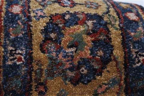 Tabriz Brown Runner Hand Knotted 26 X 511 Area Rug 250-25793 Image 10