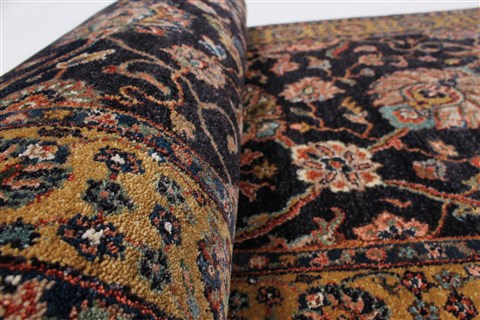 Tabriz Brown Runner Hand Knotted 26 X 511 Area Rug 250-25793 Image 11