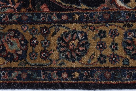 Tabriz Brown Runner Hand Knotted 26 X 511 Area Rug 250-25793 Image 3