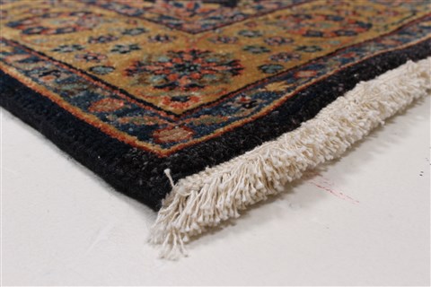 Tabriz Brown Runner Hand Knotted 26 X 511 Area Rug 250-25793 Image 6