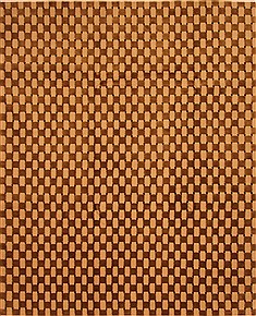 Nepali Indo-Nepal Green Rectangle 8x10 ft Wool Carpet 25795