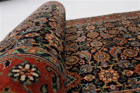 Herati Green Runner Hand Knotted 26 X 511 Area Rug 250-25797 Image 3