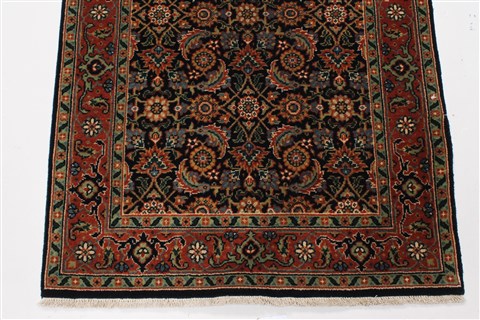 Herati Green Runner Hand Knotted 26 X 511 Area Rug 250-25797 Image 8