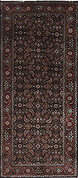 Indian Herati Brown Rectangle 3x5 ft Wool Carpet 25804