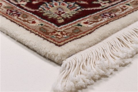 Kashmar Beige Runner Hand Knotted 26 X 60 Area Rug 250-25806 Image 5