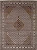 Mahi Beige Hand Knotted 87 X 119 Area Rug 250-25809 Thumb 0