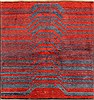 Gabbeh Red Square Hand Knotted 69 X 71  Area Rug 100-25810 Thumb 0